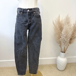 Levi’s Black Distressed Wedgie Jeans
